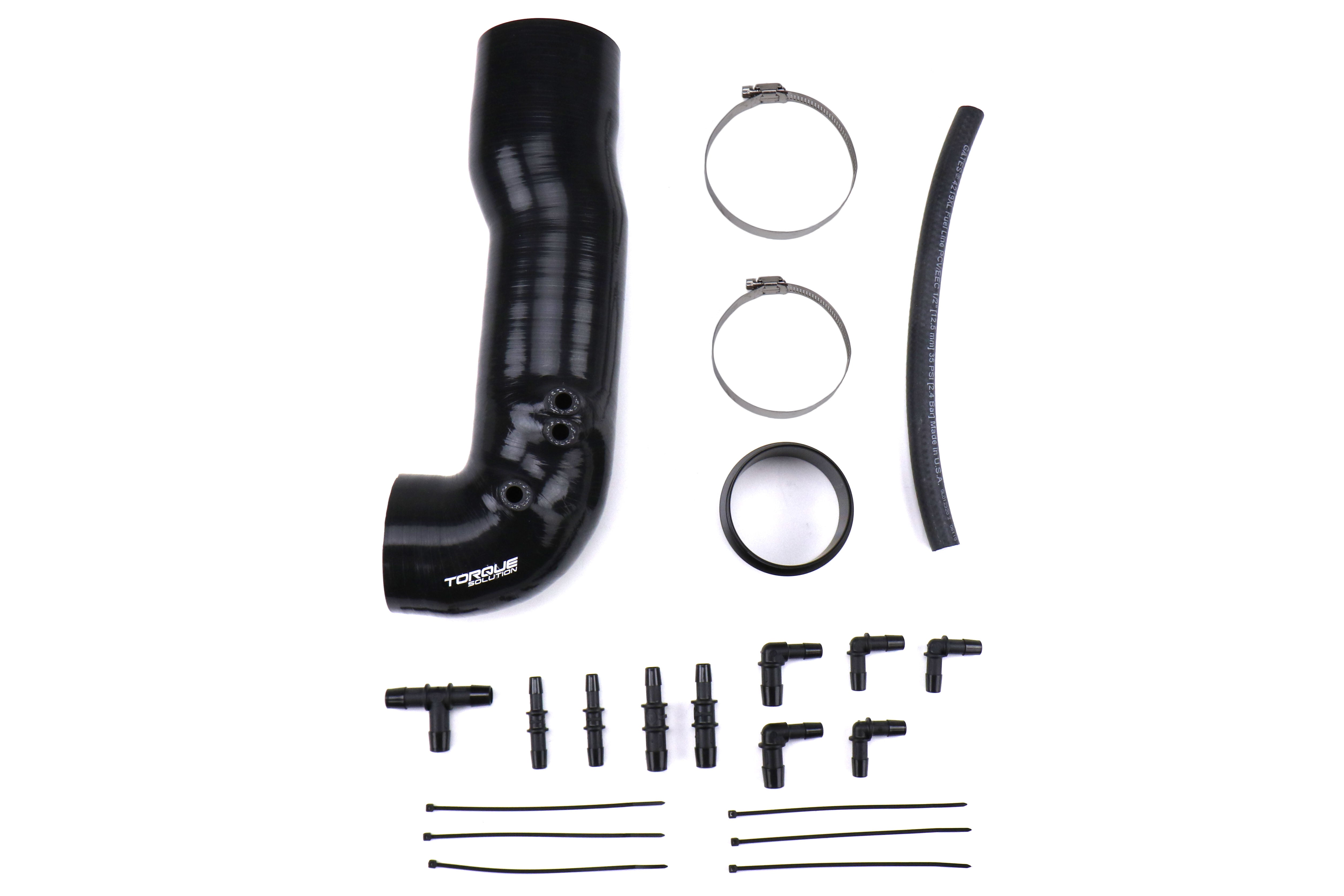 Torque Solution Non-Recirculating Turbo Inlet Hose - 2002-2021 Subaru WRX / 2004-2021 STI / 2004-2008 Forester XT